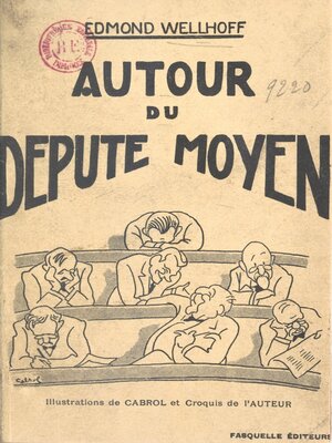 cover image of Autour du député moyen